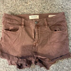 PacSun Women's Jean Shorts in Brown